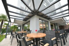 Restaurant terrace